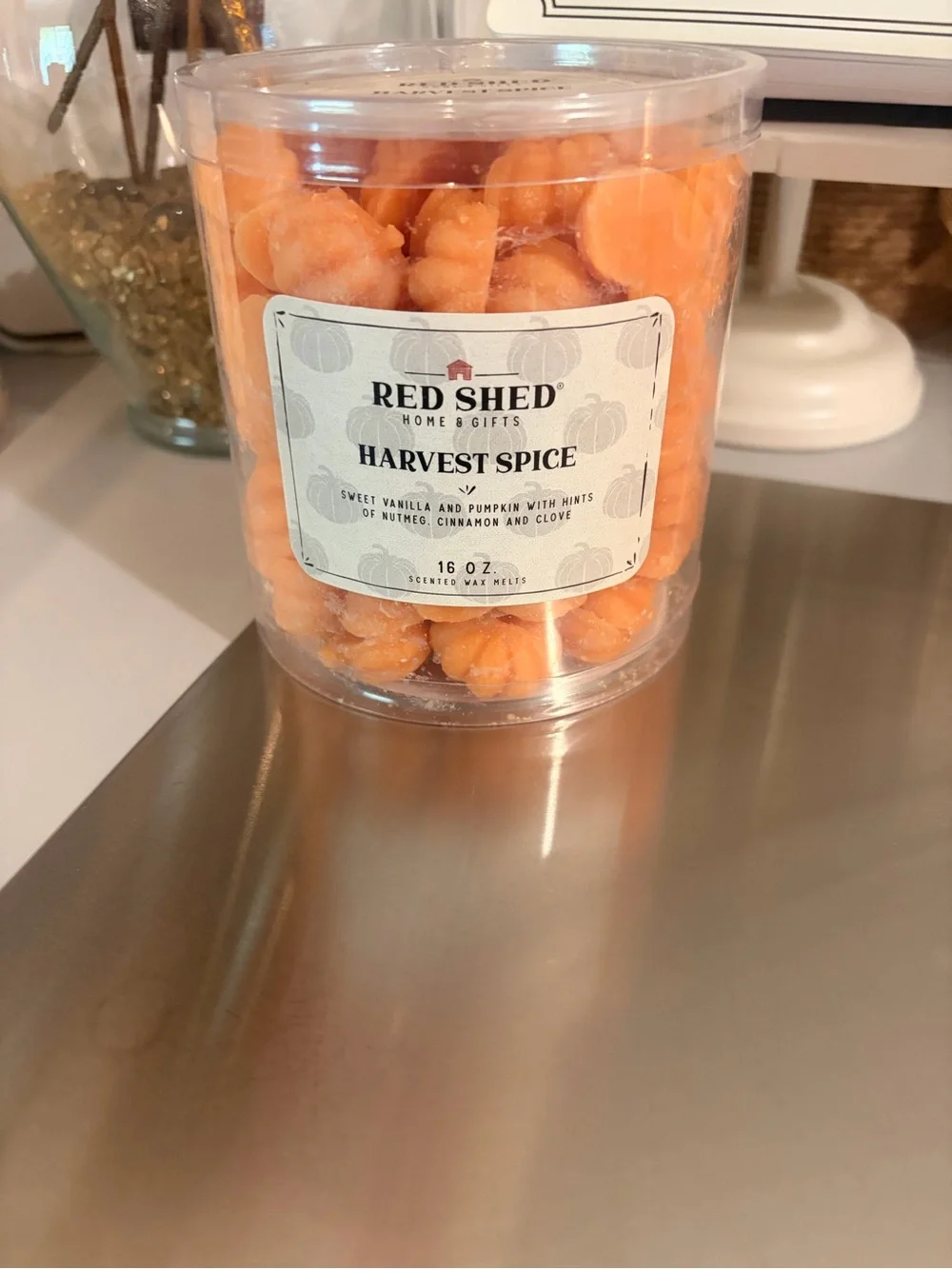 Harvest Spice Scented Wax Melts - Orange